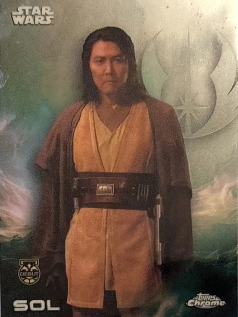 Topps Chrome Star Wars Sol Trading Card